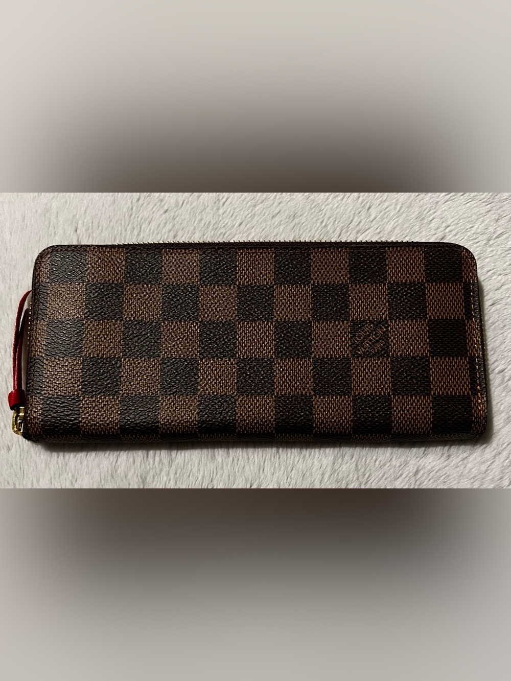 Louis Vuitton Damier Ebene Clemence Wallet